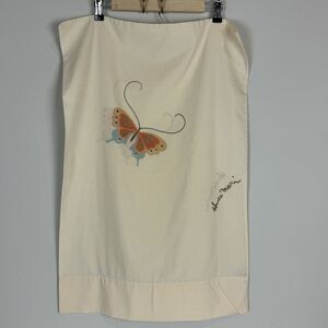 Vintage Hanae Mori Martex No-iron Percale Butterfly Standard Pillowcase